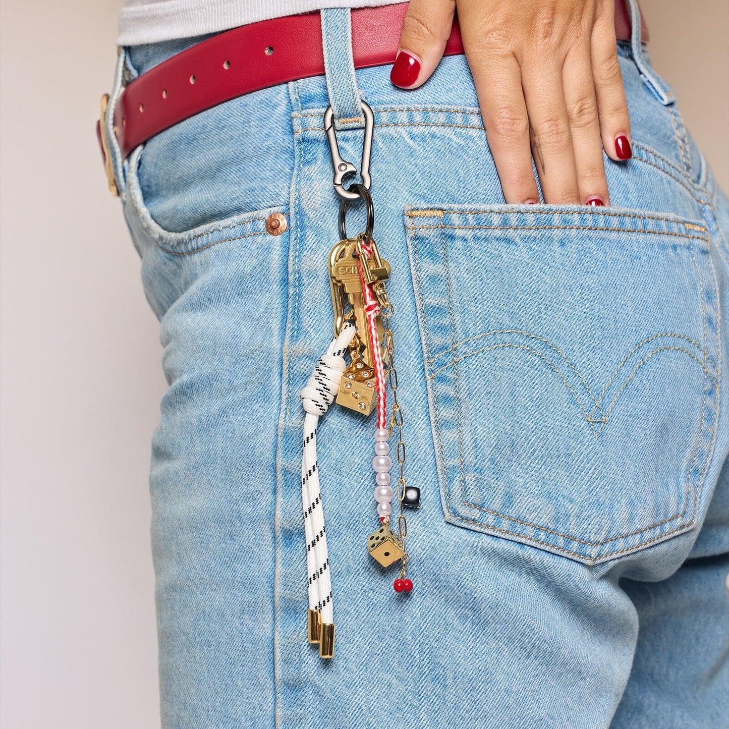 Dice Cici Bag Charm
