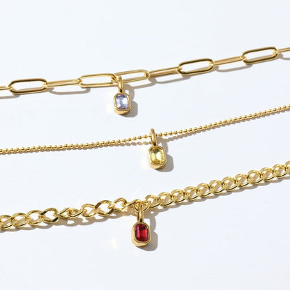 Harper Birthstone Charms
