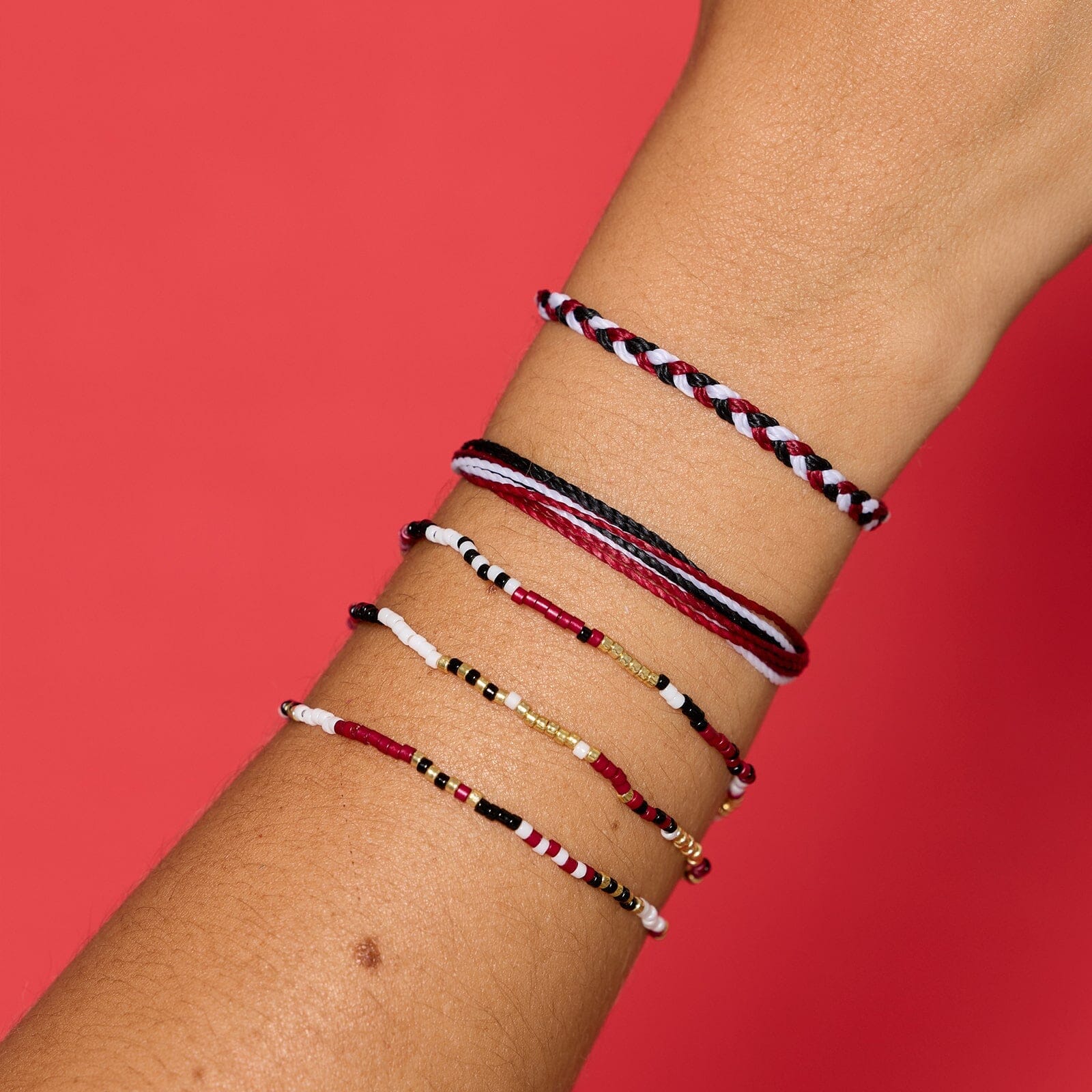 Maroon, Black & White Collection