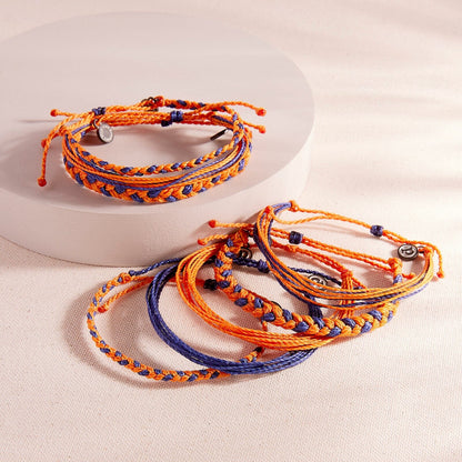 Navy & Orange Collection