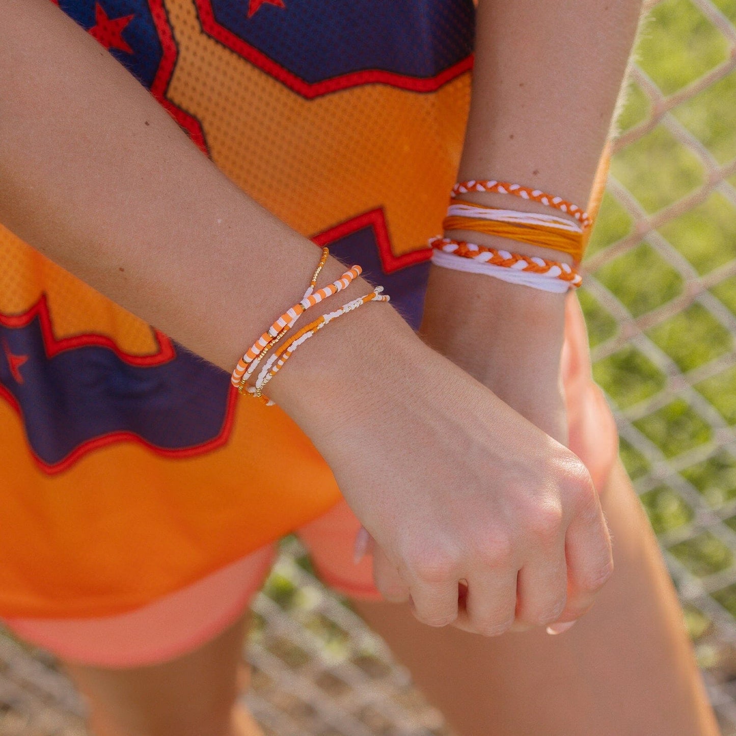 Orange & White Collection