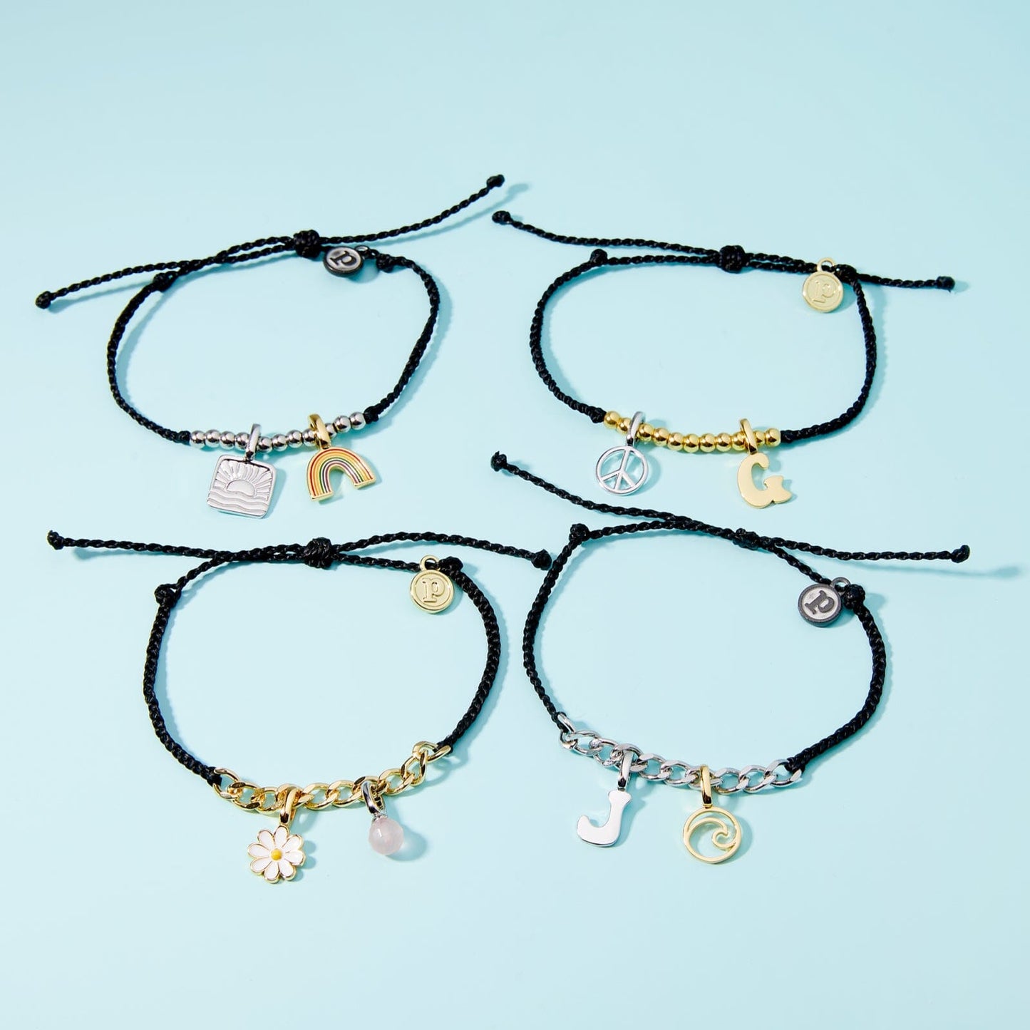 Harper Curb Chain String Bracelet