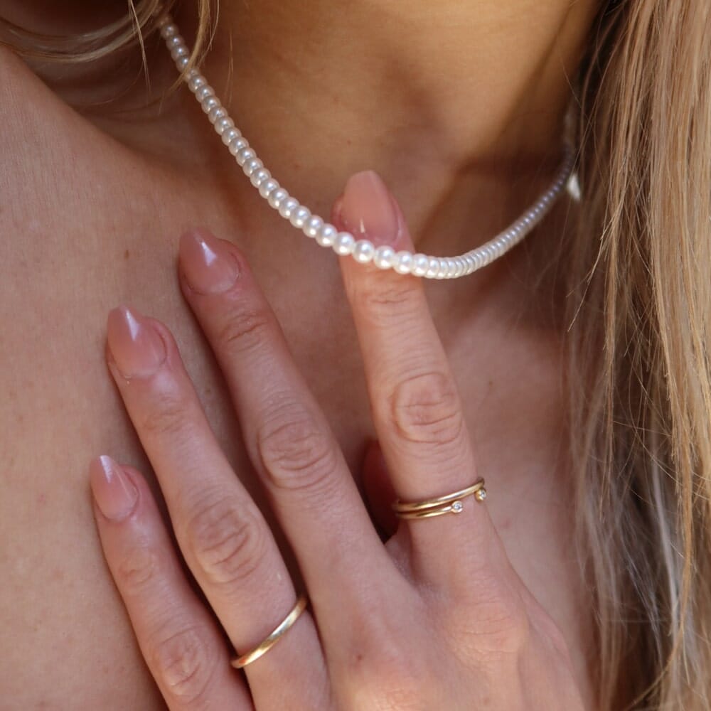 Pearl Bead Choker